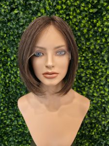 Human hair wig styled at RZ Wigs Australia, Cheltenham