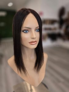 Human hair wig styled at RZ Wigs Australia, Cheltenham