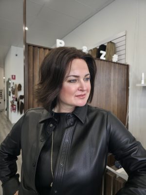 3805 Short Human Hair Lace Top Wig 10 inch - view 4